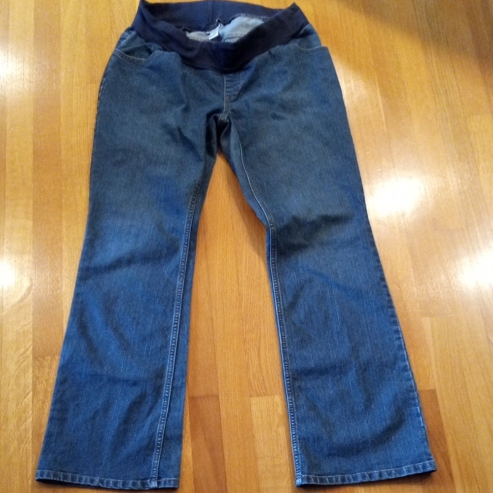 Motherhood Women's Maternity Boot Cut Jeans Large